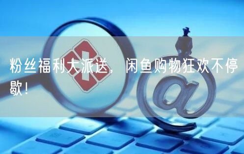粉丝福利大派送,闲鱼购物狂欢不停歇!