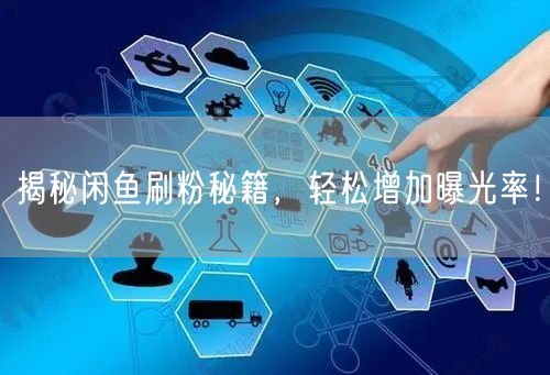 揭秘闲鱼刷粉秘籍,轻松增加曝光率!