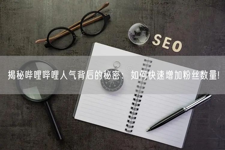 揭秘哔哩哔哩人气背后的秘密:如何快速增加粉丝数量!