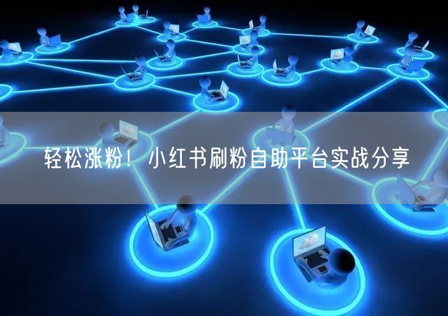 轻松涨粉!小红书刷粉自助平台实战分享