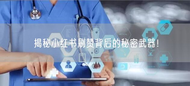 揭秘小红书刷赞背后的秘密武器!