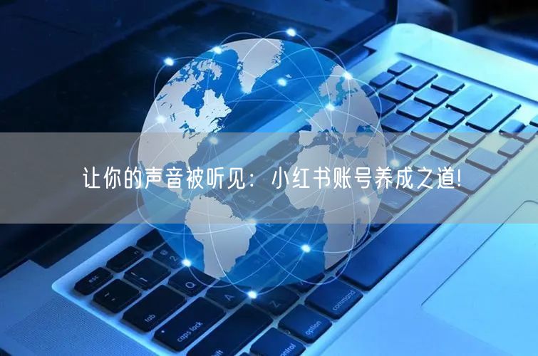 让你的声音被听见:小红书账号养成之道!