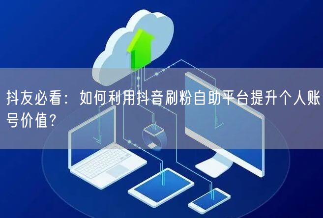 抖友必看:如何利用抖音刷粉自助平台提升个人账号价值?